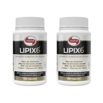 Kit 2 lipix 6 - 120 cápsulas - vitafor