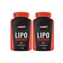 Kit 2 lipos abdômens 60 cápsulas new millen