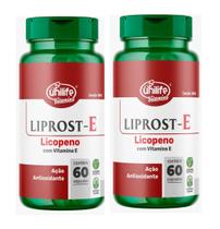 Kit 2 Liprost E Licopeno C/ Vitamina E Unilife - 60 Cápsulas