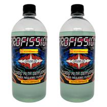 Kit 2 Liquidos Fluido Para Maquina De Fumaça Neutro Profissional Balada Divertida Capacidade 1 Litro LASERLEDNEUT