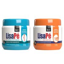 Kit 2 Lisa Pé (D-pantenol + Super Hidratante) Biosoft - Cremes Para Pés Ressecados