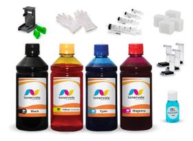 Kit 2 Litros de Tinta Compatível Para HP F4280 F4480 C4680 D110 60XL