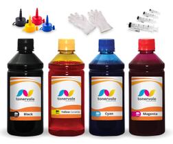 Kit 2 Litros de Tinta Para Epson Ecotank L395 L396 L380 T664 Linha Prime