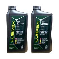 Kit 2 Litros Oleo Lubrax 5W30 Sintético Acea C2 C3 Top Auto Kit 2 Litros Oleo Lubrax 5W30 Sintético Acea C2 C3 Top Auto