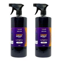 Kit 2 Litros Tingespray Tinta Tecidos Roupas Estofados Sofá