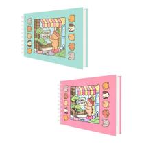 Kit 2 Livro de Colorir com 48 Páginas
