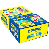 Kit 2 Livro Interativo Estimulo Leitura Palavras e Veículos