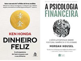 Kit 2 Livro K. Honda Dinheiro Feliz + Psicologia Financeira - Sextante Kit 2 Livro K. Honda Dinheiro Feliz + Psicologia Financeira - Sextante
