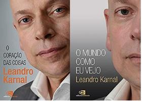 Kit 2 Livro L. Karnal Mundo Como Eu Vejo + Coração Das Coisa
