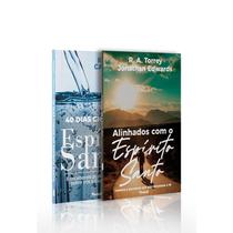 Kit 2 livros 40 Dias Cheios do Espírito Santo + Alinhados Com o Espírito Santo Alinhados com Espírito
