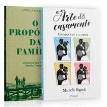 Kit 2 Livros - A Arte do Casamento: Descobrindo o Propósito de Deus para o Casal Kit 2 Livros - A Arte do Casamento: Descobrindo o Propósito de Deus para o Casal