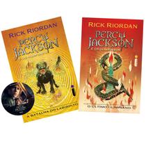 Kit 2 Livros, A batalha do labirinto Vol. 04 + O último olimpiano Vol. 05, Série Percy Jackson E Os Olimpianos - Intrínseca