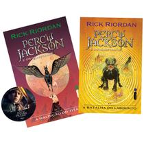 Kit 2 Livros, A maldição do titã Vol. 03 + A batalha do labirinto Vol. 04, Série Percy Jackson E Os Olimpianos