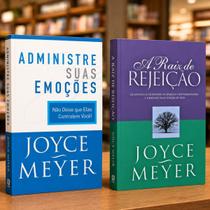 Kit 2 Livros A Raiz de Rejeição + Administre Suas Emoções Joyce Meyer Kit 2 Livros A Raiz de Rejeição + Administre Suas Emoções Joyce Meyer