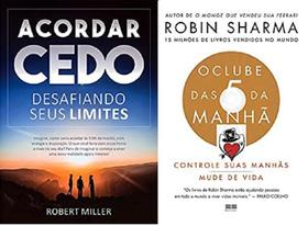 Kit 2 Livros Acordar Cedo + O Clube Das 5 Da Manhã