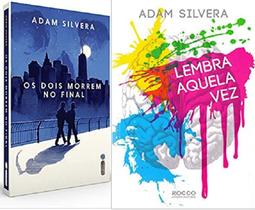 KIT 2 LIVROS ADAM SILVEIRA Os Dois Morrem No Final + Lembra aquela vez KIT 2 LIVROS ADAM SILVEIRA Os Dois Morrem No Final + Lembra aquela vez