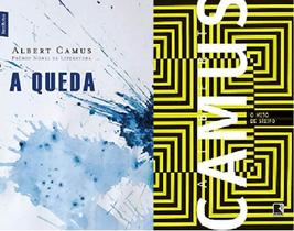 Kit 2 livros albert camus a queda + mito do sisifo