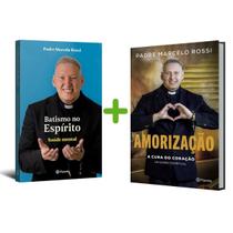 Kit 2 Livros, Batismo no Espírito Espirito, Padre Marcelo Rossi + Amorização, A cura do Coração, Um Diário Espiritual