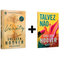 Kit 2 Livros - Bestseller, Talvez não, Colleen Hoover + Verity, Edição especial de colecionador, Capa Dura