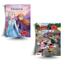 Kit 2 Livros Bilíngues: Frozen 2 + Mickey Aventuras Sobre Rodas Kit 2 Livros Bilíngues: Frozen 2 + Mickey Aventuras Sobre Rodas
