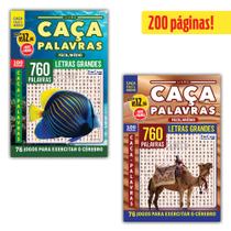 Kit 2 Livros Caça-Palavras ed.01 -Fácil/Médio - 104 e 107 Kit 2 Livros Caça-Palavras ed.01 -Fácil/Médio - 104 e 107