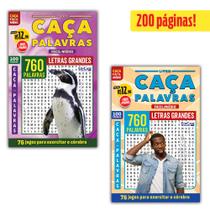 Kit 2 Livros Caça-Palavras ed.05 -Fácil/Médio - 85 e 86 Kit 2 Livros Caça-Palavras ed.05 -Fácil/Médio - 85 e 86