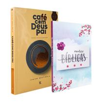 Kit 2 Livros Café com Deus Pai + Minhas Anotações Bíblicas - Aquarela