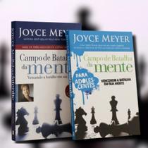 Kit 2 Livros Campo de Batalha da Mente + Campo de Batalha Para Adolescentes Joyce Meyer Kit 2 Livros Campo de Batalha da Mente + Campo de Batalha Para Adolescentes Joyce Meyer