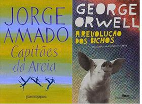 Kit 2 livros capitaes de areia + revolução dos bichos - ompanhia de Bolso Kit 2 livros capitaes de areia + revolução dos bichos - ompanhia de Bolso