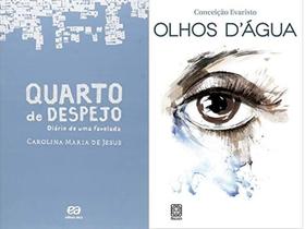 KIT 2 LIVROS CAROLINA MARIA DE JESUS Quarto de despejo + CONCEIÇÃO EVARISTO Olhos D Agua