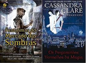 KIT 2 LIVROS CASSANDRA CLARE Fantasmas do Mercado das Sombras + Os pergaminhos vermelhos da magia - Galera KIT 2 LIVROS CASSANDRA CLARE Fantasmas do Mercado das Sombras + Os pergaminhos vermelhos da magia - Galera