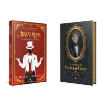 Kit 2 livros clássicos luxo: arsène lupin + o retrato de dorian gray