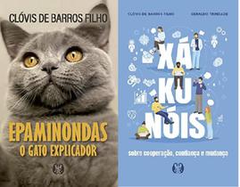 kit 2 livros CLOVIS DE BARROS FILHO Epaminondas: O gato explicador + Xá-ku-nóis - Citadel