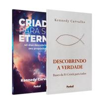 Kit 2 Livros Cristianismo Puro e Simples Kennedy Carvalho