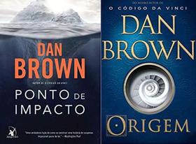 KIT 2 LIVROS DAN BROWN Ponto de Impacto + ORIGEM KIT 2 LIVROS DAN BROWN Ponto de Impacto + ORIGEM