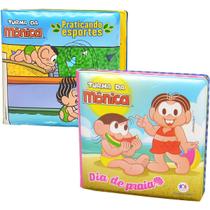 Kit 2 Livros De Banho Da Turma Da Monica Para Bebês 0/3 Anos