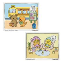 Kit 2 Livros De Colorir Cozy & Cute Dias De Paz E Dias Calmos