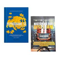Kit 2 Livros de PNL Reprograme-se + Histórias que Inspiram Isaac Santos