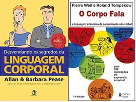 Kit 2 Livros Desvendando Os Segredos Da Linguagem Corporal +