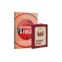 Kit 2 Livros - Devocional com Deus Paí - Devocional a Forja Isabelle S. Alves + Tesouros de Davi Coroa Verm Kit 2 Livros - Devocional com Deus Paí - Devocional a Forja Isabelle S. Alves + Tesouros de Davi Coroa Verm