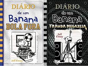 Kit 2 Livros Diario De Um Banana 16 E 17