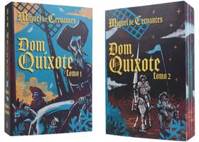 Kit 2 Livros Dom Quixote - Tomo 1 e 2 - Edição Integral Kit 2 Livros Dom Quixote - Tomo 1 e 2 - Edição Integral