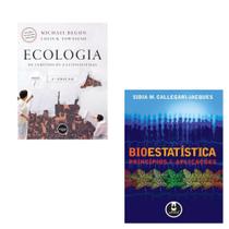 Kit 2 livros: ecologia de indivíduos a ecossistemas + bioestatística - Artmed