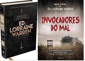 KIT 2 LIVROS Ed Lorraine Warren Vidas Eternas + Invocadores do Mal