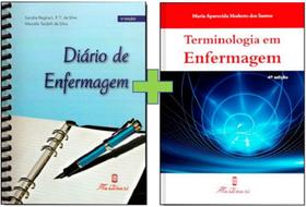 Kit 2 Livros Ed. Martinari Diário de Enfermagem + Terminologia