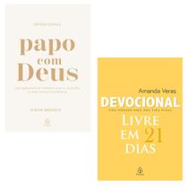 Kit 2 livros editora principis: papo com deus + devocional livre em 21 dias