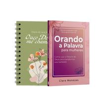 Kit 2 Livros - Ela Ora, Ela Vence Diário de Oração - Verde + Orando a Palavra para Mulheres