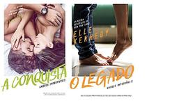 Kit 2 livros elle kennedy a conquista + o legado Kit 2 livros elle kennedy a conquista + o legado
