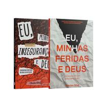 Kit 2 Livros - Eu, minha Angustia e Deus Eu, minhas feridas e Deus + Eu, minhas inseguranças e Deus Kit 2 Livros - Eu, minha Angustia e Deus Eu, minhas feridas e Deus + Eu, minhas inseguranças e Deus