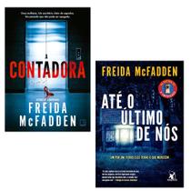 Kit 2 livros físico, A contadora + Até o último de nós, Freida McFadden autora da série a empregada